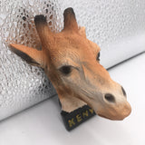 Giraffe Kenya Magnet 3D Resin