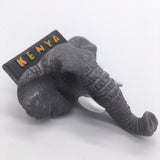 Elephant Kenya Magnet 3D Resin