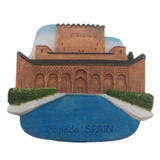 Granada Alhambra Spain Fridge Magnet 3D Resin