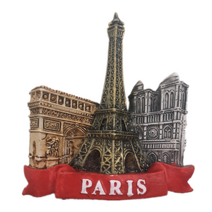 Paris France Fridge Magnet 3D Resin