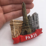 Paris France Fridge Magnet 3D Resin