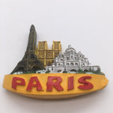 Paris France Fridge Magnet 3D Resin