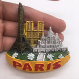 Paris France Fridge Magnet 3D Resin