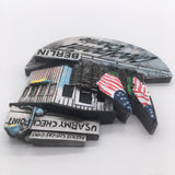 Berlin Checkpoint Charlie Germany Fridge Magnet 3D Resin