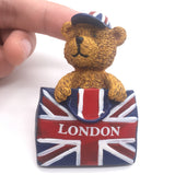 Bear London England UK Fridge Magnet 3D Resin