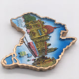 Melbourne Australia Fridge Magnet 3D Resin