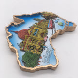 Melbourne Australia Fridge Magnet 3D Resin