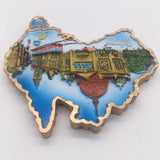 Melbourne Australia Fridge Magnet 3D Resin