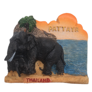 Pattaya Thailand Fridge Magnet 3D Resin