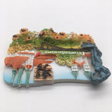 Luxembourg Fridge Magnet 3D Resin