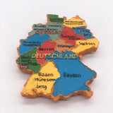 Map Germany Fridge Magnet 3D Resin