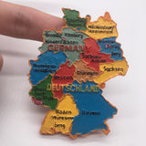 Map Germany Fridge Magnet 3D Resin