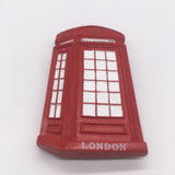 Telephone Box London England UK Fridge Magnet 3D Resin