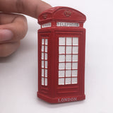 Telephone Box London England UK Fridge Magnet 3D Resin