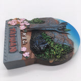 Mount Ali Taiwan China Fridge Magnet 3D Resin