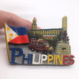 Philippines Fridge Magnet 3D Resin