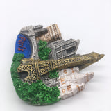 Paris France Fridge Magnet 3D Resin