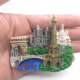 Paris France Fridge Magnet 3D Resin