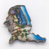 San Francisco USA America Fridge Magnet 3D Resin