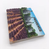 Lavender Provence France Fridge Magnet 3D Resin