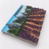 Lavender Provence France Fridge Magnet 3D Resin