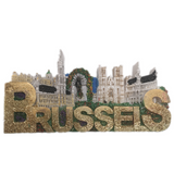 Brussels Belgium Fridge Magnet 3D Resin