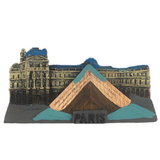 Louvre Paris France Fridge Magnet 3D Resin