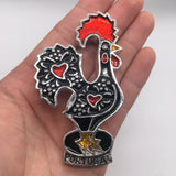 Cock Portugal Fridge Magnet 3D Resin