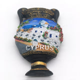 Cyprus Fridge Magnet 3D Resin