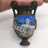 Cyprus Fridge Magnet 3D Resin