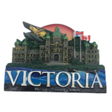 Victoria Canada Fridge Magnet 3D Resin