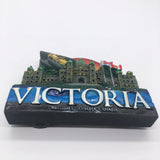 Victoria Canada Fridge Magnet 3D Resin