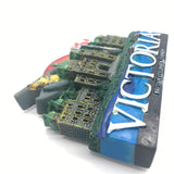 Victoria Canada Fridge Magnet 3D Resin