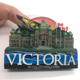 Victoria Canada Fridge Magnet 3D Resin