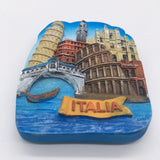 Venice Pisa Rome Italy Fridge Magnet 3D Resin