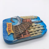 Venice Pisa Rome Italy Fridge Magnet 3D Resin