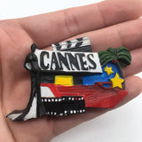 Cannes France Fridge Magnet 3D Resin