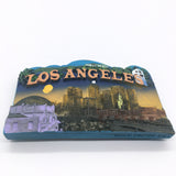 Oengift Los Angeles USA America Fridge Magnet 3D Ornaments of Acrylic Resin