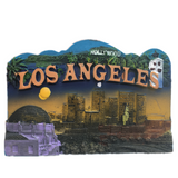 Oengift Los Angeles USA America Fridge Magnet 3D Ornaments of Acrylic Resin