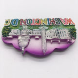 Washington USA America Fridge Magnet 3D Resin