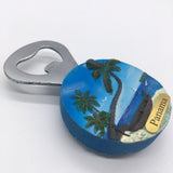 Panama Fridge Magnet Bottle Opener 3D Resin