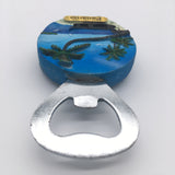 Panama Fridge Magnet Bottle Opener 3D Resin