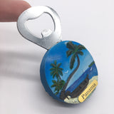 Panama Fridge Magnet Bottle Opener 3D Resin