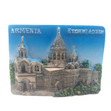 Vagarshapat Cathedral Armenia Fridge Magnet 3D Resin