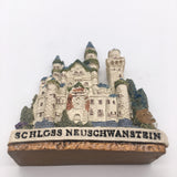 New Swan Stone Castle Bavaria Germany Fridge Magnet 3D Resin