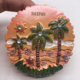 Saipan USA America Fridge Magnet 3D Resin