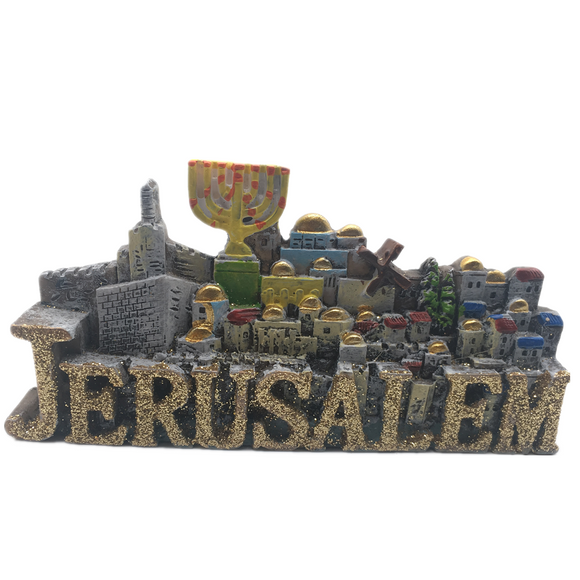 Jerusalem Palestine Israel Australia Fridge Magnet 3D Resin