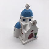 Blue Church Santorini Greece Fridge Magnet 3D Resin