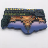 Victoria Canada Fridge Magnet 3D Resin