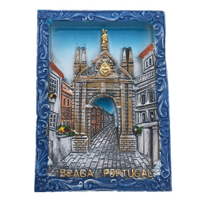 Braga Portugal Fridge Magnet 3D Resin